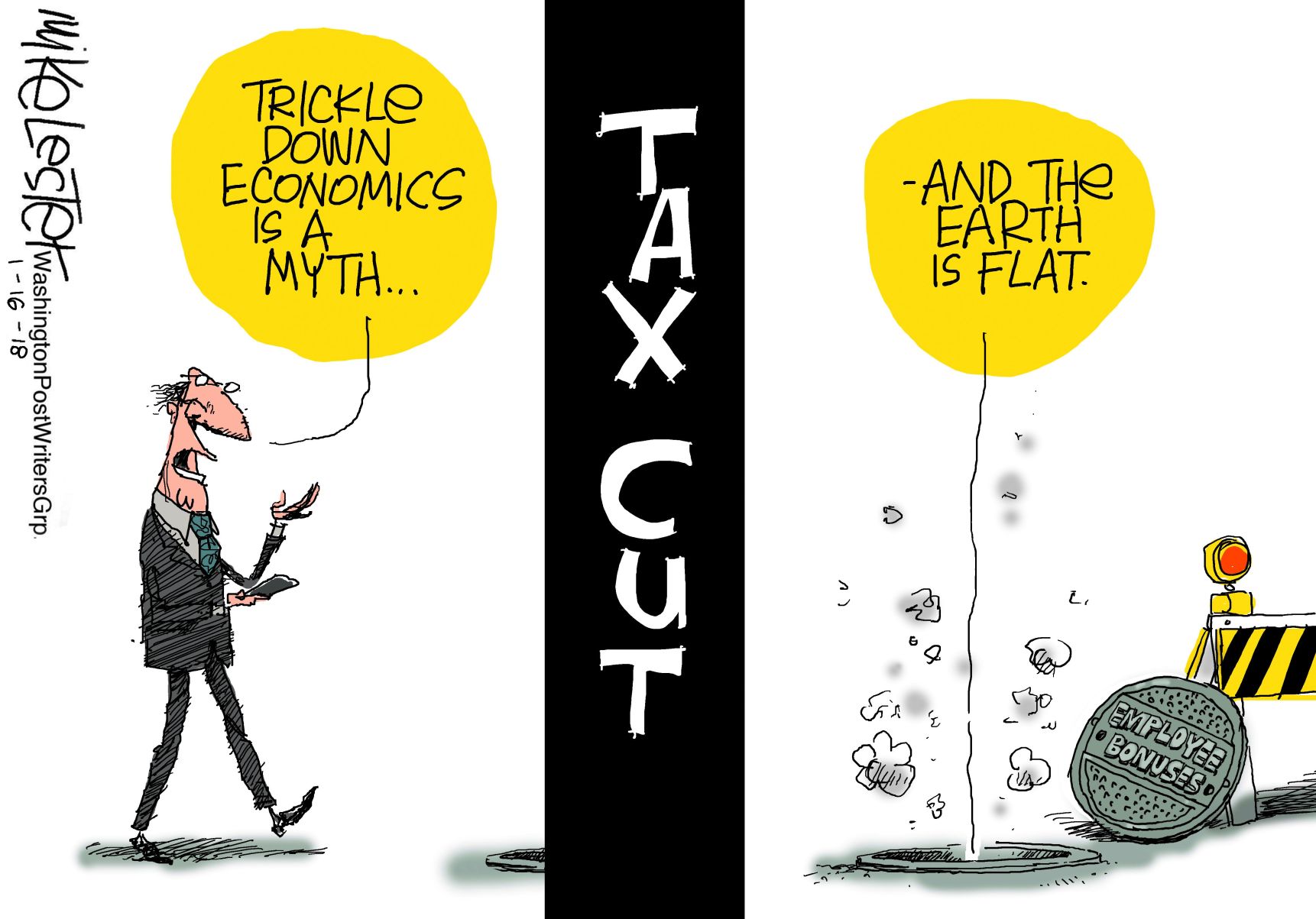 Mike Lester cartoon